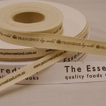 personalised cotton tape