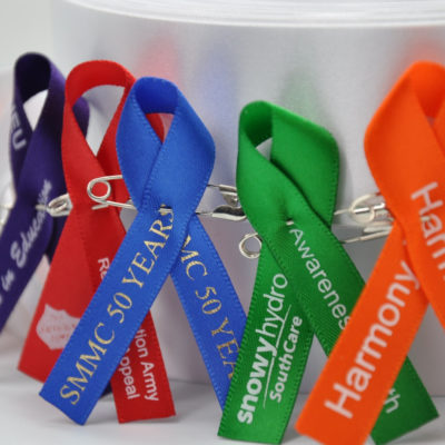 Awareness Ribbons - Australian Printed Ribbon